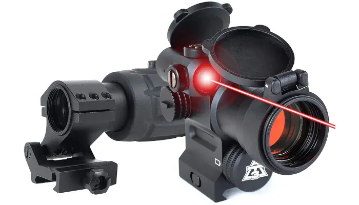AT3 Magnified - 2 MOA Red Dot with Laser Sight Kit